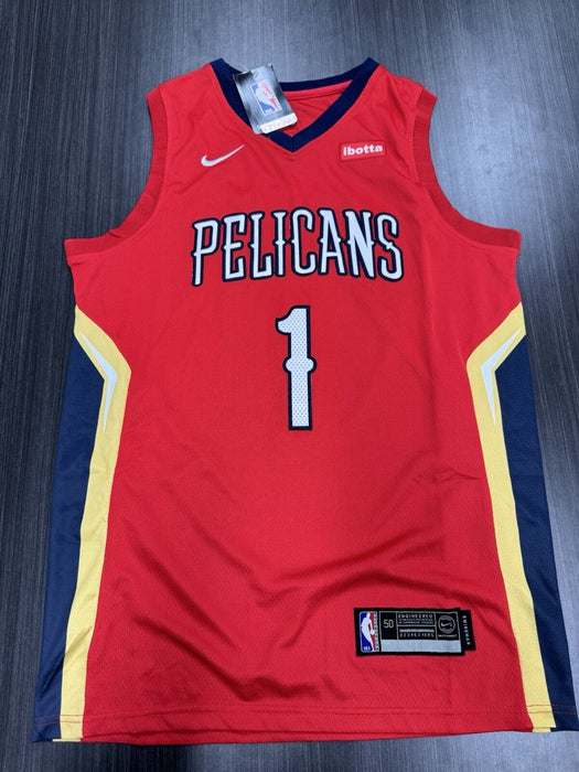 Zion Williamson Signed New Orleans Pelicans Jersey JSA COA