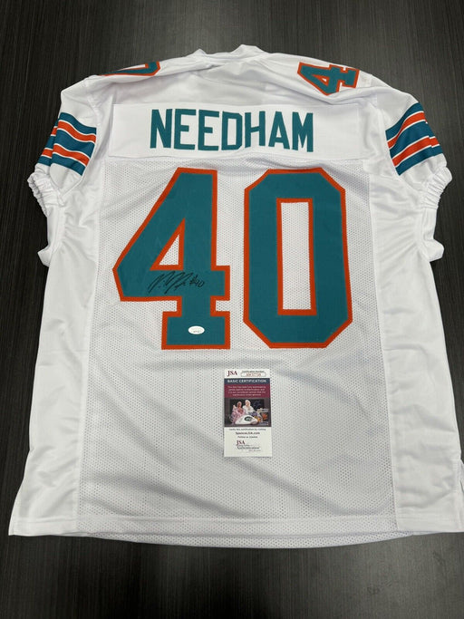 Nik Needham Signed Miami Dolphins Jersey JSA COA