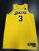 Anthony Davis Lakers 2024 NBA Game Used Jersey Meigray LOA Worn 3 Games