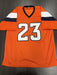 Audric Estime Signed Denver Broncos Custom Jersey Beckett COA