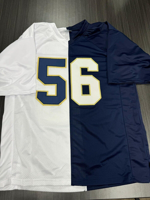 Quenton Nelson Signed Notre Dame Fighting Irish Custom Jersey JSA COA