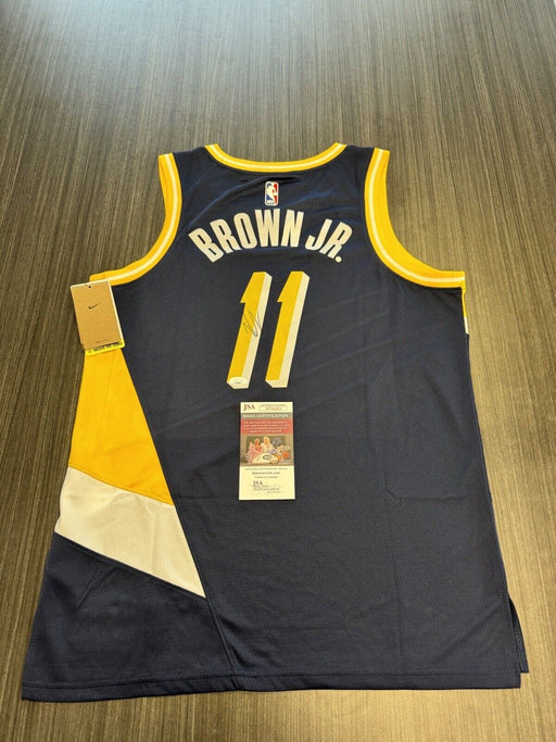 Bruce Brown Signed Indiana Pacers Jersey JSA COA