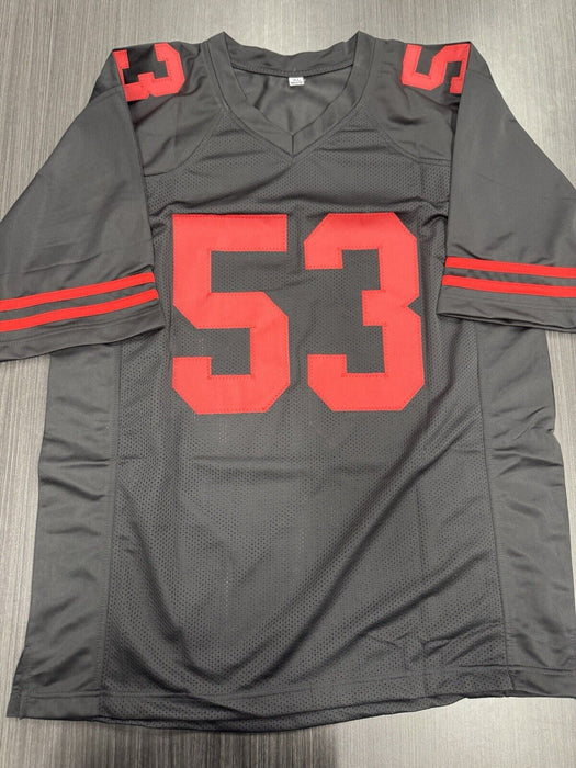 Navarro Bowman Signed San Francisco 49ers Custom Jersey Beckett COA