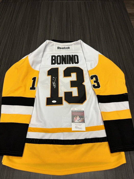 Nick Bonino Signed Pittsburgh Penguins Jersey JSA COA