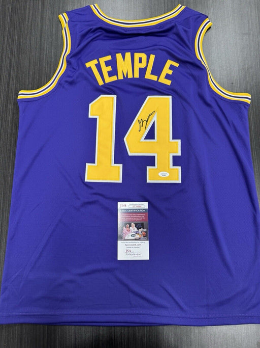 Garrett Temple Signed LSU Tigers Jersey JSA COA