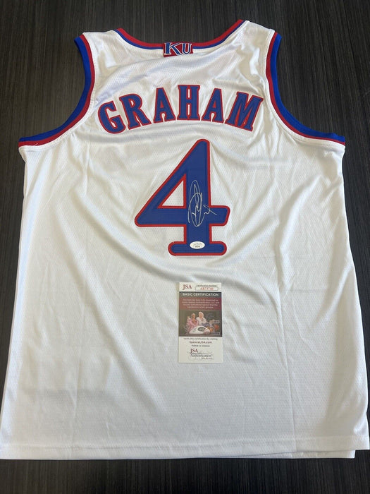 Devonte Graham Signed Kansas Jayhawks Jersey JSA COA