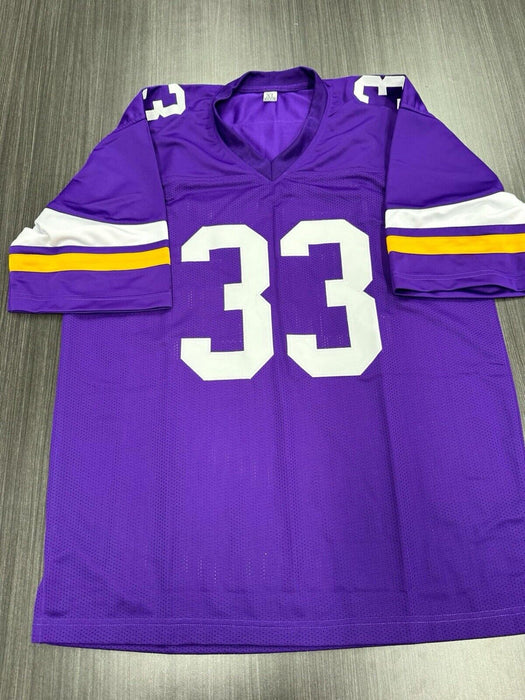 Aaron Jones Signed Minnesota Vikings Custom Jersey PSA COA