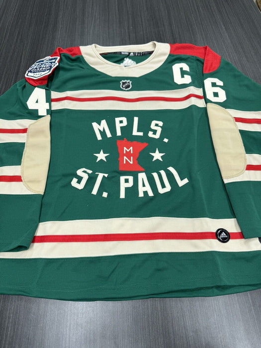 Jared Spurgeon Signed Minnesota Wild Jersey JSA COA
