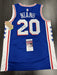 Georges Niang Signed Philadelphia 76ers Jersey JSA COA