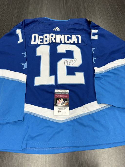 Alex Debrincat Signed Detroit Red Wings All Star Custom Jersey JSA COA