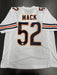 Khalil Mack Signed Chicago Bears Custom Jersey JSA COA 