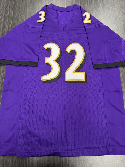 Marcus Williams Signed Baltimore Ravens Custom Jersey Beckett COA