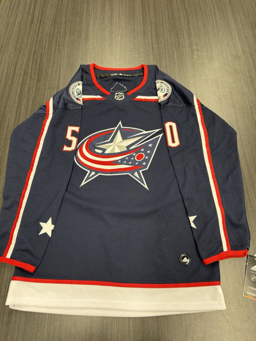 Eric Robinson Signed Columbus Blue Jackets Jersey JSA COA