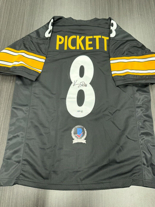 Kenny Pickett Signed Pittsburgh Steelers Custom Jersey Beckett COA