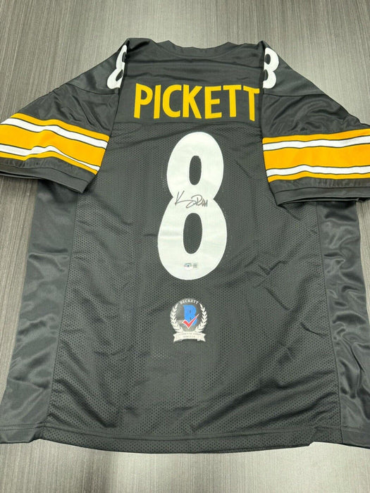 Kenny Pickett Signed Pittsburgh Steelers Custom Jersey Beckett COA