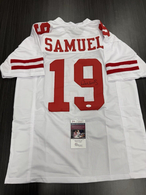 Deebo Samuel Signed San Francisco 49ers Custom Jersey JSA COA