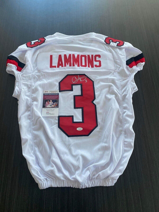 Chris Lammons Signed Custom South Carolina Gamecocks Jersey JSA COA