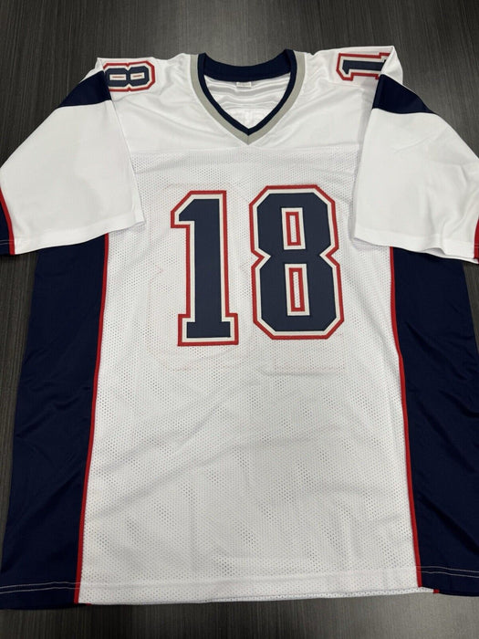 Matthew Slater Signed New England Patriots Custom Jersey Beckett COA