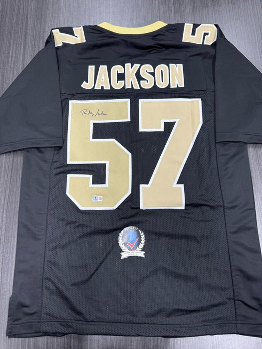 Rickey Jackson Signed New Orleans Saints Custom Jersey Beckett COA