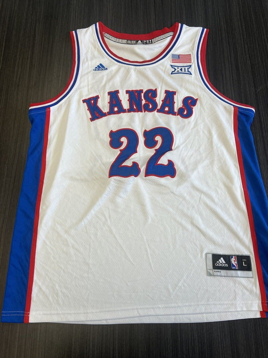 Marcus Morris Signed Kansas Jayhawks Jersey JSA COA