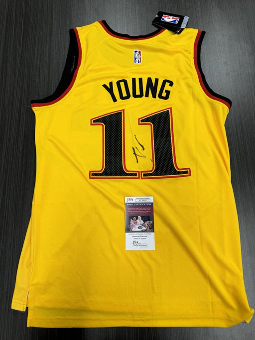 Trae Young Signed Atlanta Hawks Jersey JSA COA