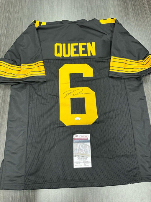 Patrick Queen Signed Pittsburgh Steelers Custom Jersey JSA COA