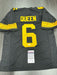 Patrick Queen Signed Pittsburgh Steelers Custom Jersey JSA COA