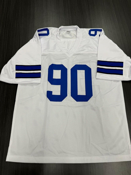 Demarcus Lawrence Signed Dallas Cowboys Custom Jersey JSA COA