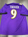 Justin Tucker Signed Baltimore Ravens Custom Jersey JSA COA