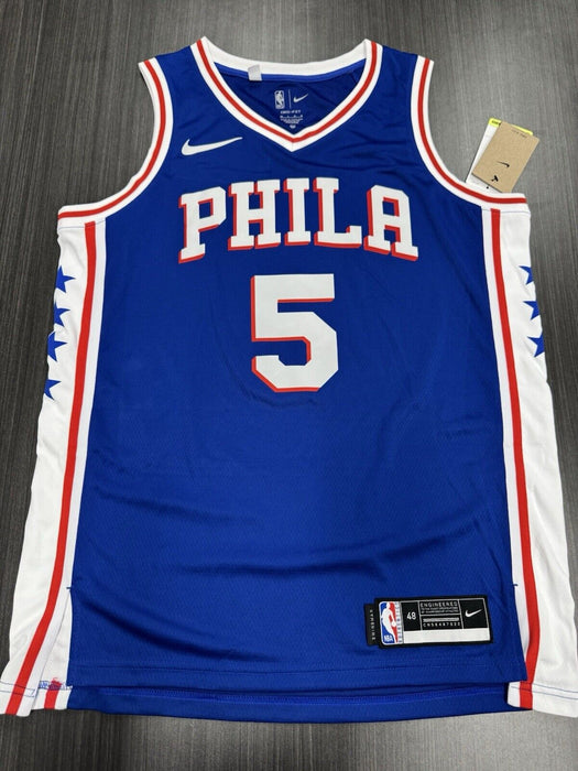 Andre Drummond Signed Philadelphia 76ers Jersey JSA COA