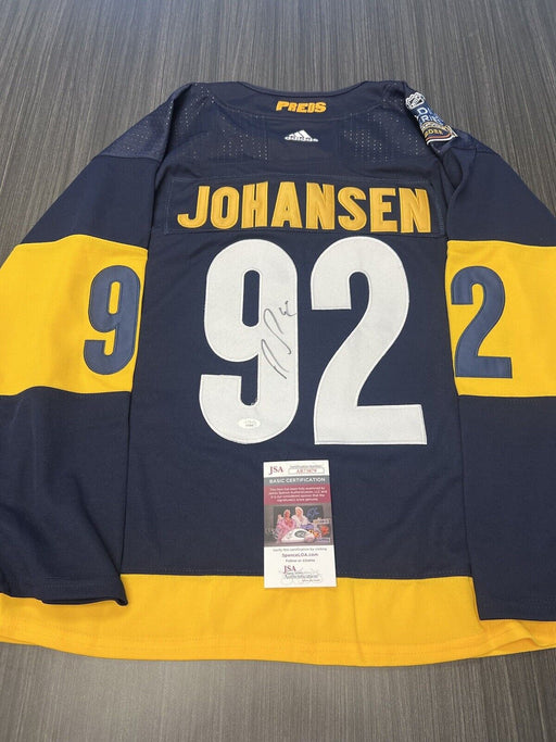 Ryan Johansen Signed Nashville Predators Jersey JSA COA