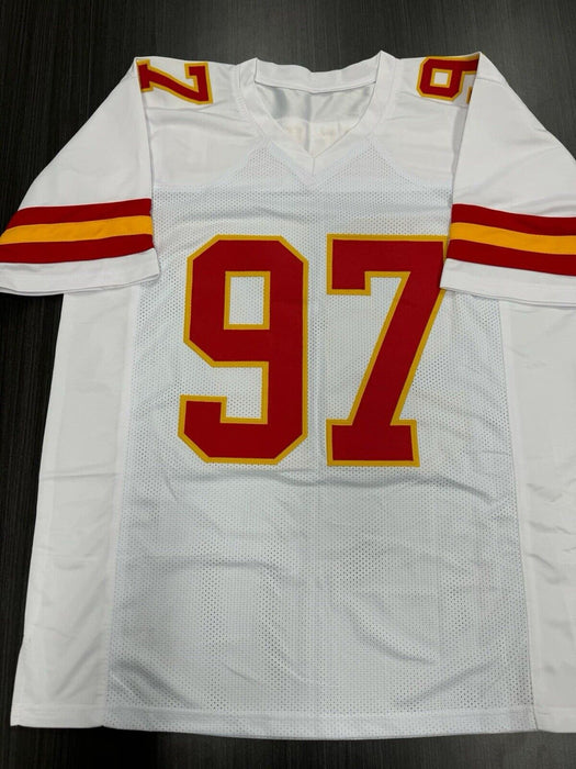 Felix Anudike Uzomah Signed Kansas City Chiefs Custom Jersey Beckett COA