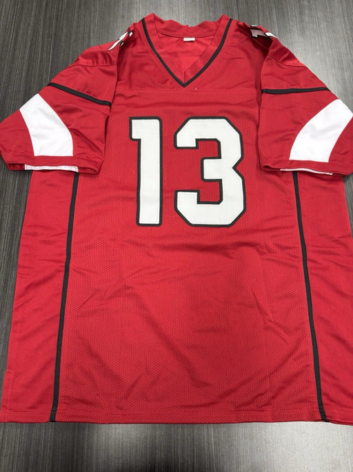 Kurt Warner Signed Arizona Cardinals Custom Jersey Beckett COA