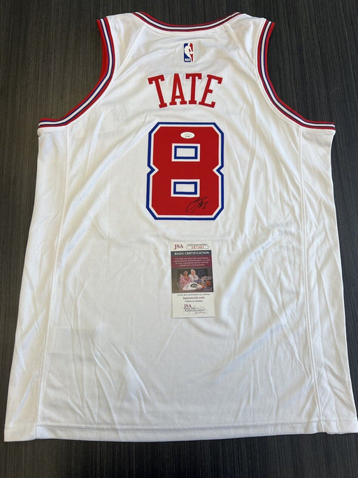 Jae’sean Tate Signed Houston Rockets Jersey JSA COA