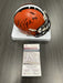 Peyton Hillis Signed Cleveland Browns Mini Helmet JSA COA