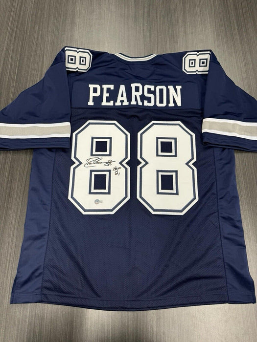 Signed Drew Pearson Dallas Cowboys Jersey