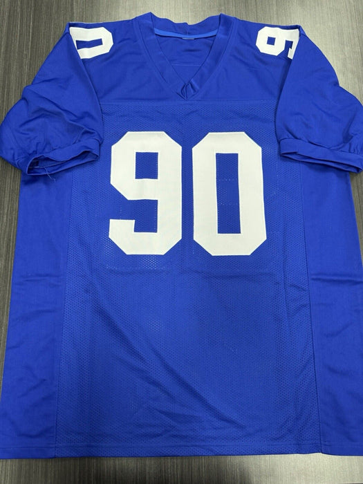 Jason Pierre Paul Signed New York Giants Custom Jersey JSA COA