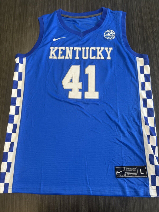 Trey Lyles Signed Kentucky Wildcats Jersey JSA COA