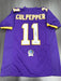 Daunte Culpepper Signed Minnesota Vikings Custom Jersey Beckett COA