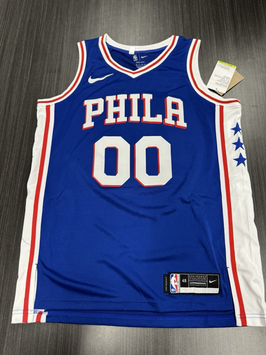 Reggie Jackson Signed Philadelphia 76ers Jersey JSA COA