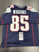 Jermaine Wiggins Signed New England Patriots Custom Jersey JSA COA