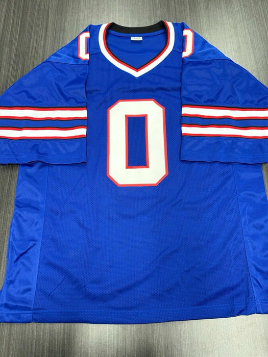 Keon Coleman Signed Buffalo Bills Custom Jersey Beckett COA