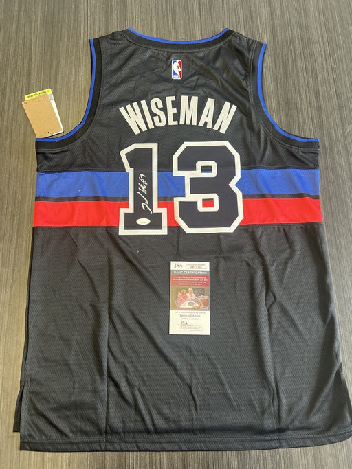 James Wiseman Signed Detroit Pistons Jersey JSA COA