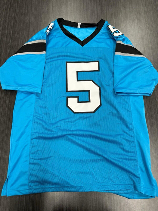 Diontae Johnson Signed Carolina Panthers Custom Jersey JSA COA