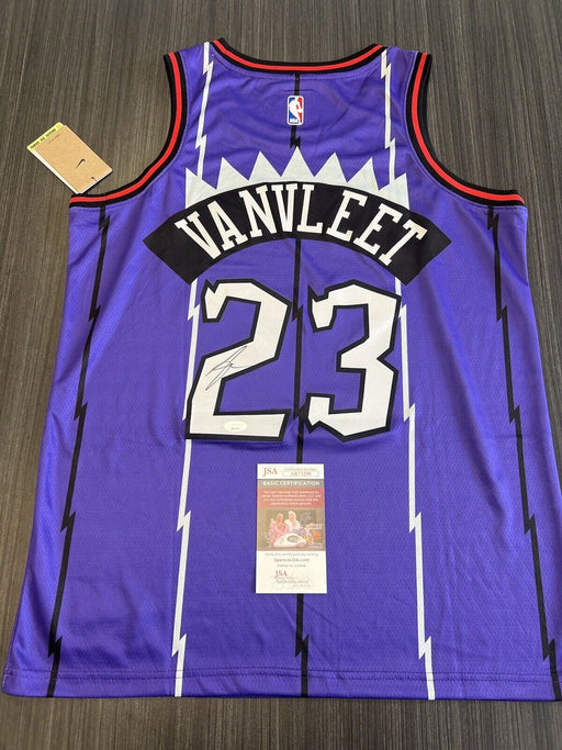 Fred Vanvleet Signed Toronto Raptors Jersey JSA COA