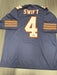 D’Andre Swift Signed Chicago Bears Custom Jersey JSA COA