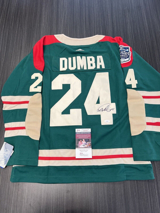 Matt Dumba Signed Minnesota Wild Jersey JSA COA