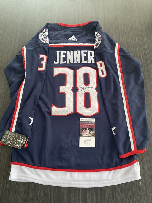 Boone Jenner Signed Columbus Blue Jackets Jersey JSA COA