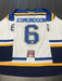 Joel Edmundson Signed St. Louis Blues Jersey JSA COA