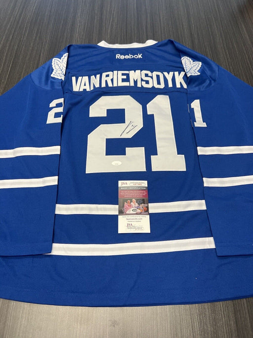 James Van Riemsdyk Signed Toronto Maple Leafs Jersey JSA COA